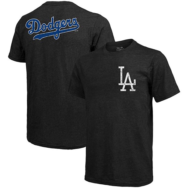 Buy the Majestic Men's Gray Los Angeles Dodgers Jersey Sz. L