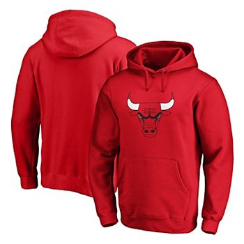 adidas Kids Chicago Bulls Primary Logo NBA Red Pullover Child Hoodie