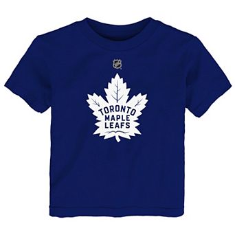 Toddler Blue Toronto Maple Leafs Primary Logo T-Shirt
