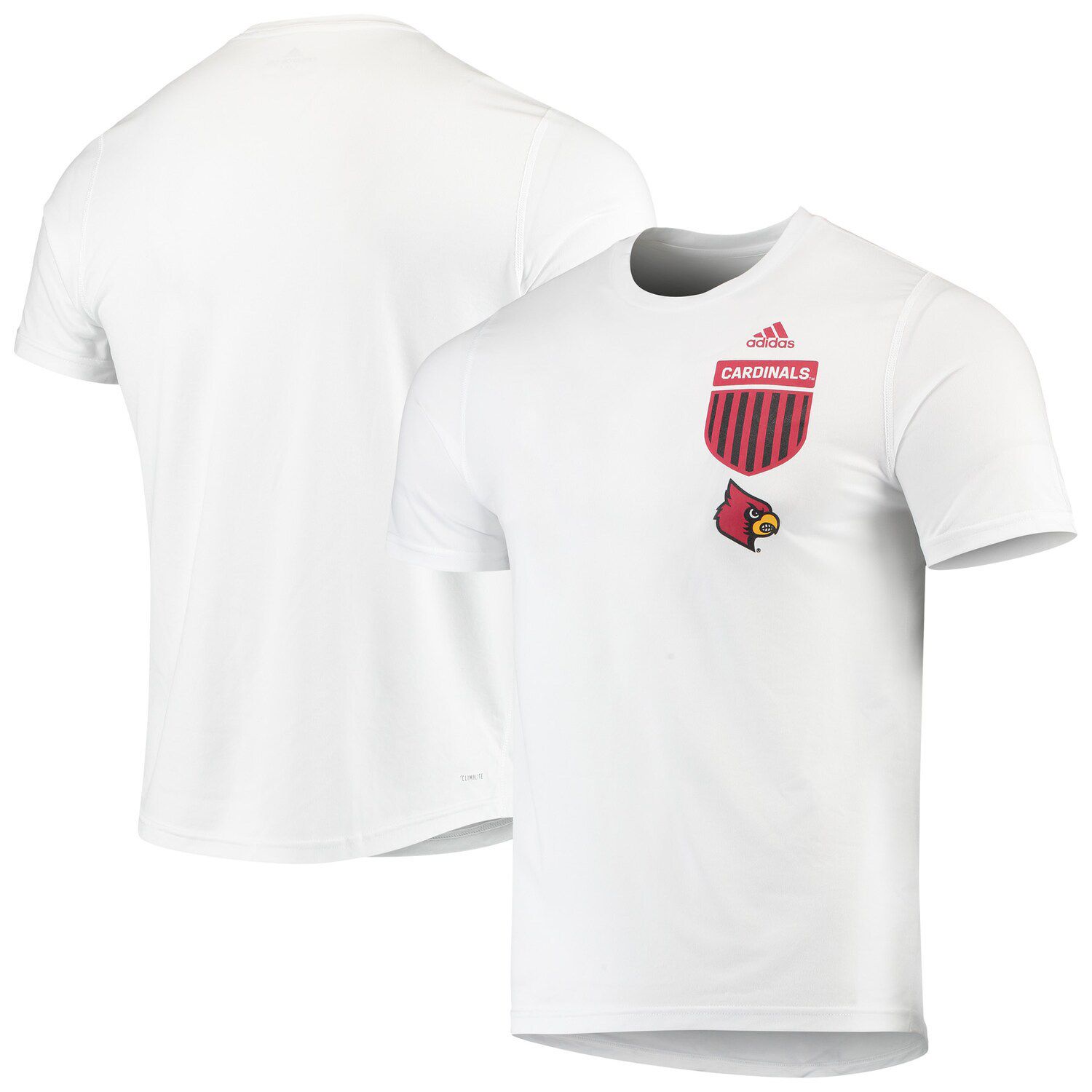 adidas climalite white t shirt