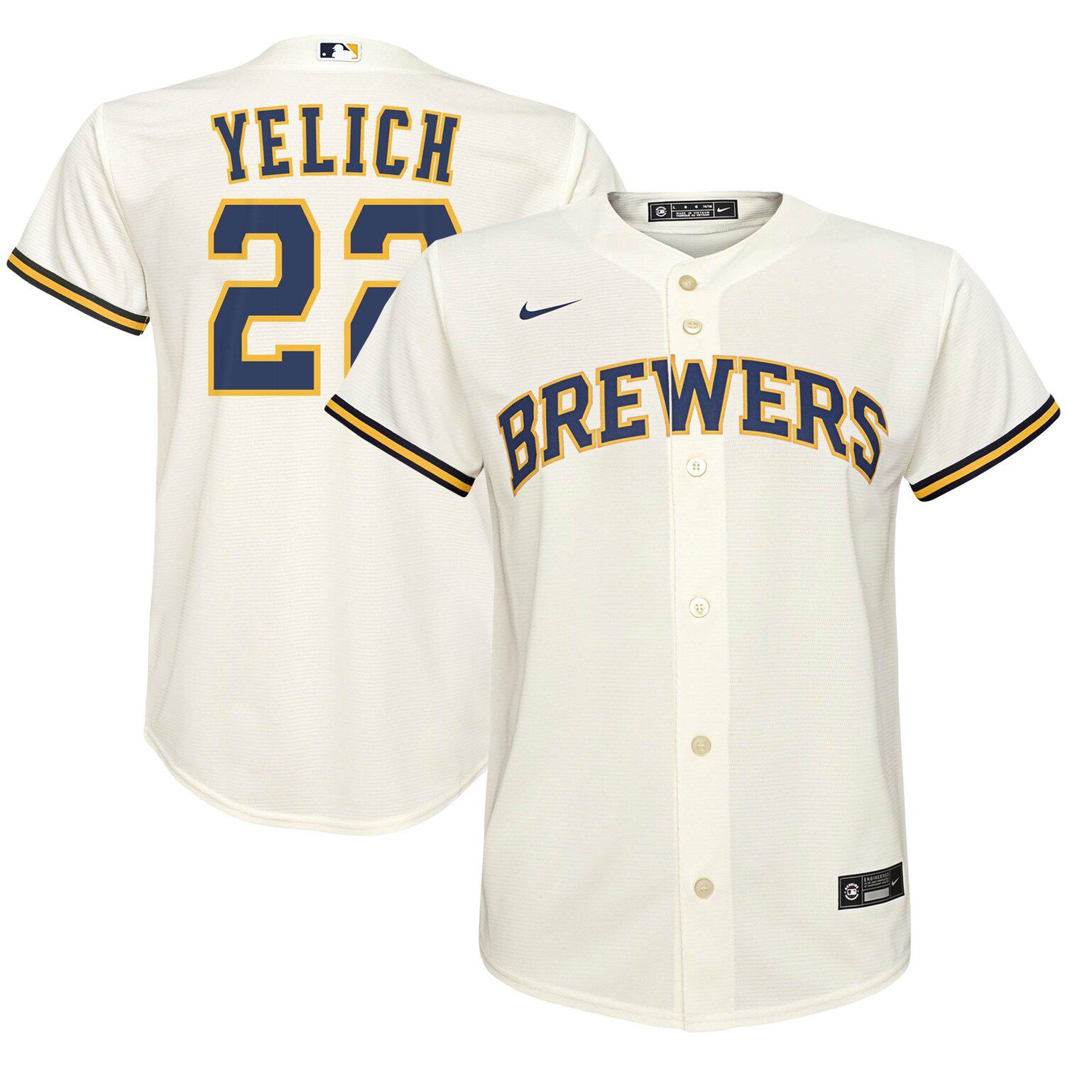 brewers jersey kohls