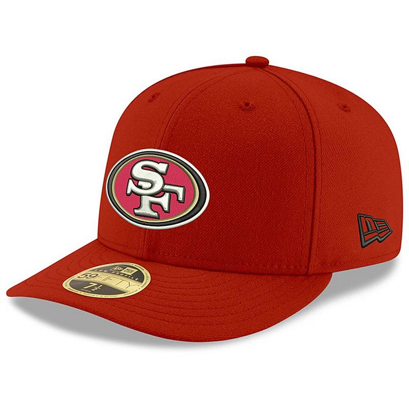 UPC 190844000233 product image for Men's New Era Scarlet San Francisco 49ers Team Basic Low Profile 59FIFTY Fitted  | upcitemdb.com