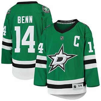 Youth Jamie Benn Kelly Green Dallas Stars Home Replica Player Jersey
