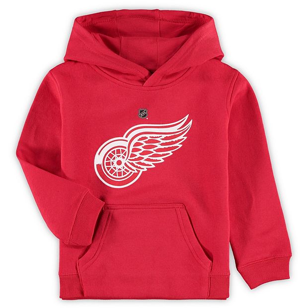 Preschool Red Detroit Red Wings Primary Logo Pullover Hoodie