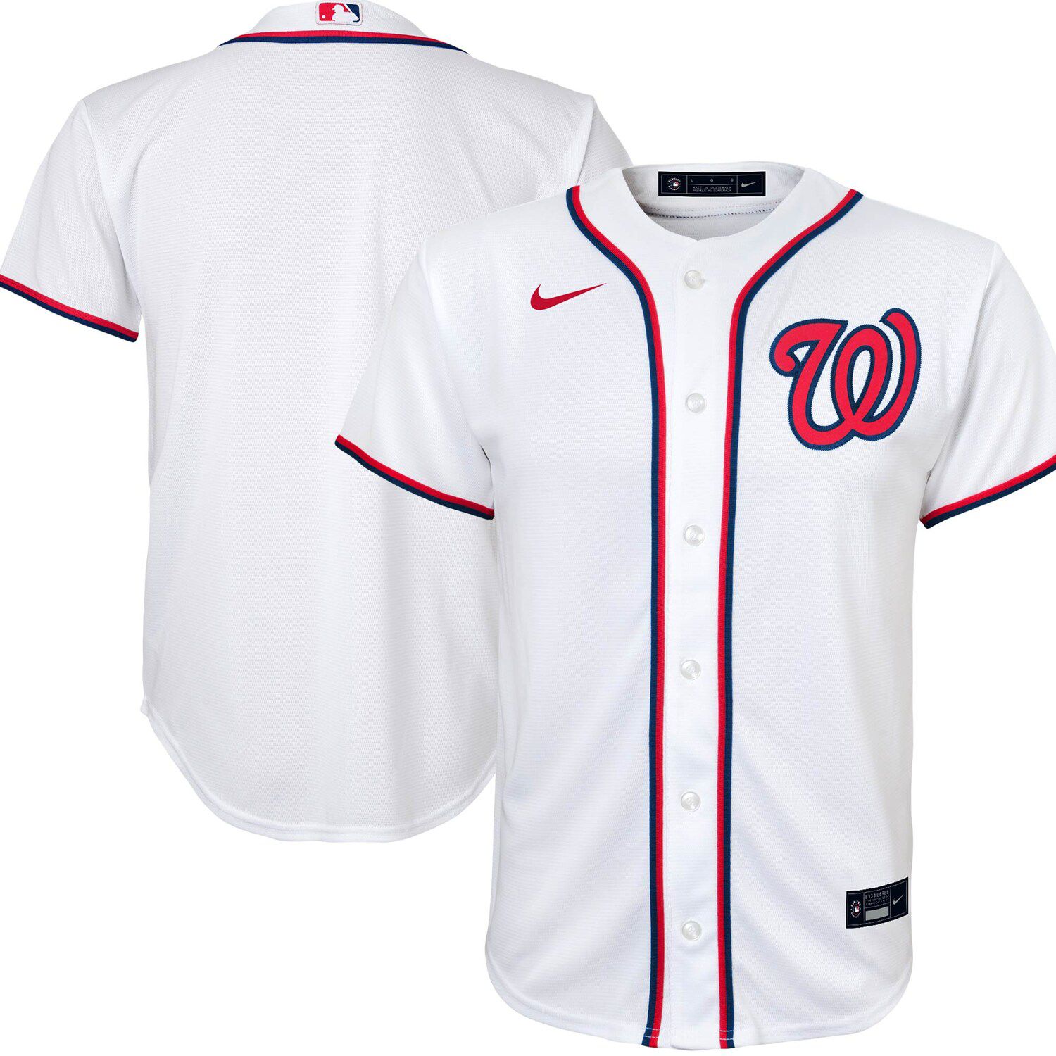 washington nationals youth jersey