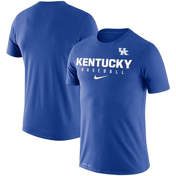 Men's Nike Royal Kentucky Wildcats Baseball Legend Slim Fit Performance ...