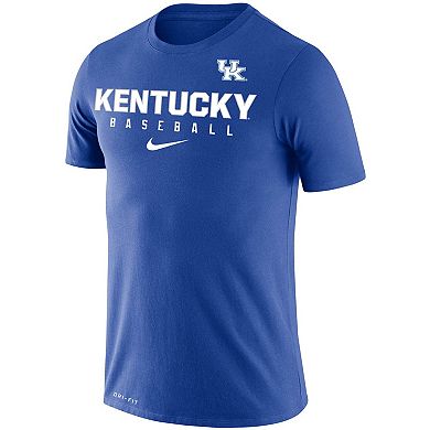 Men's Nike Royal Kentucky Wildcats Baseball Legend Slim Fit Performance ...