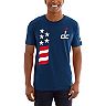 Men's New Era Navy Washington Wizards 2019/20 City Edition Brushed Jersey T-Shirt