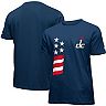 Men's New Era Navy Washington Wizards 2019/20 City Edition Brushed Jersey T-Shirt