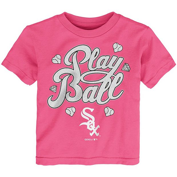 Tops, Pink Chicago White Sox Jersey