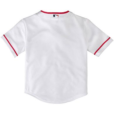 Toddler Nike White Los Angeles Angels Home 2020 Replica Player Jersey