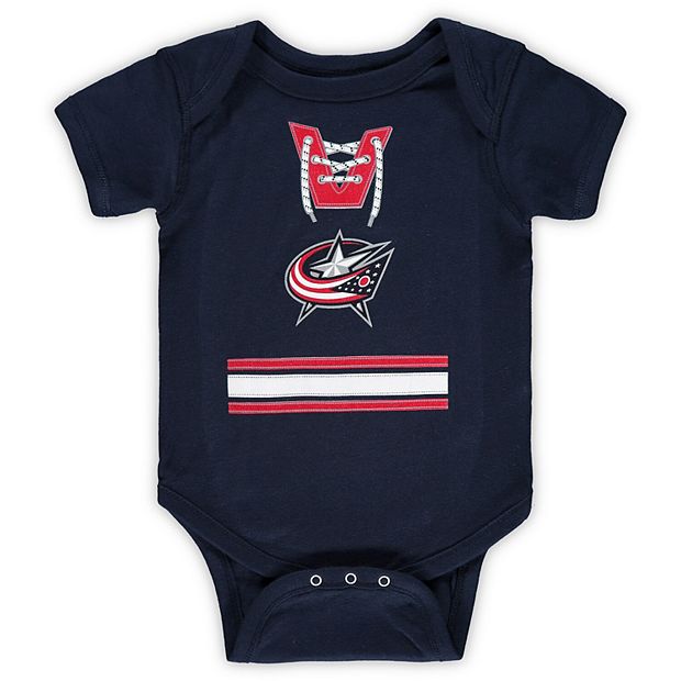 Columbus blue jackets baby 2024 clothes