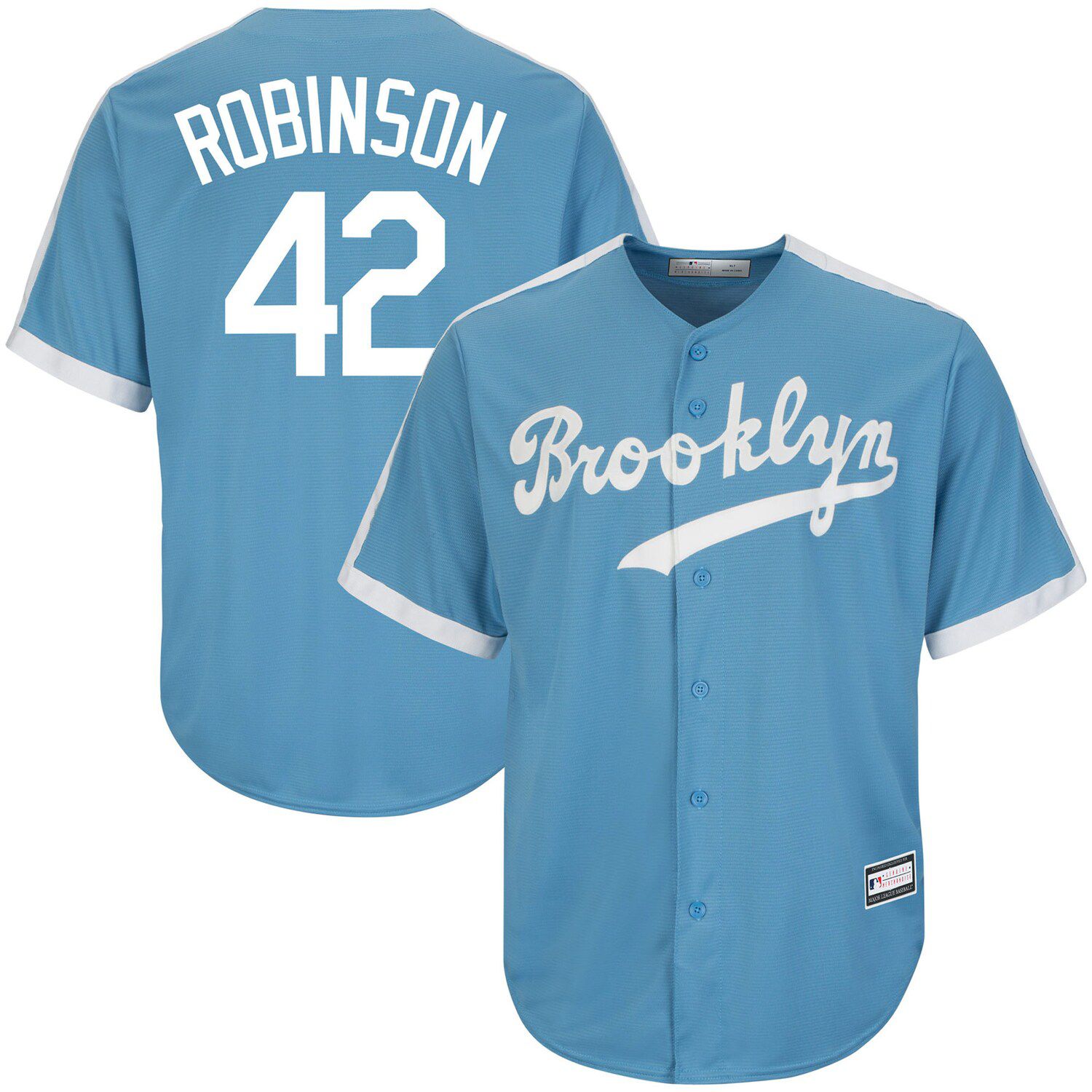 jackie robinson jersey light blue