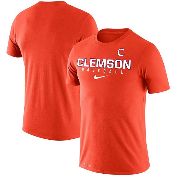 Men's Nike Orange Clemson Tigers Baseball Legend Performance T-Shirt