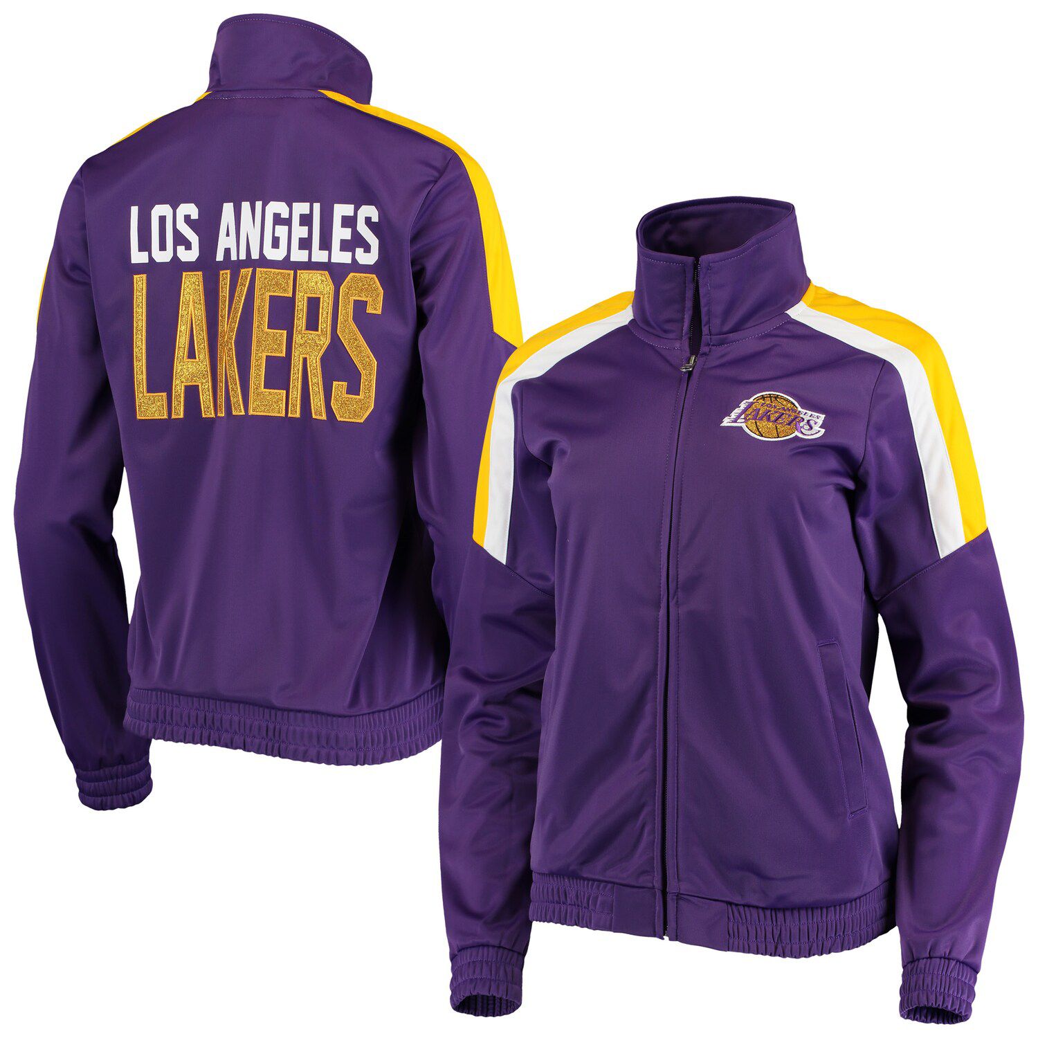 purple lakers jacket