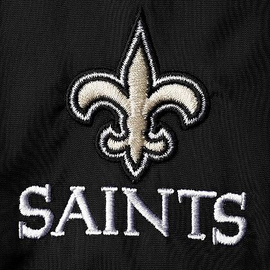 Men's Dunbrooke Black New Orleans Saints Logo Legacy Stadium Full-Zip Jacket