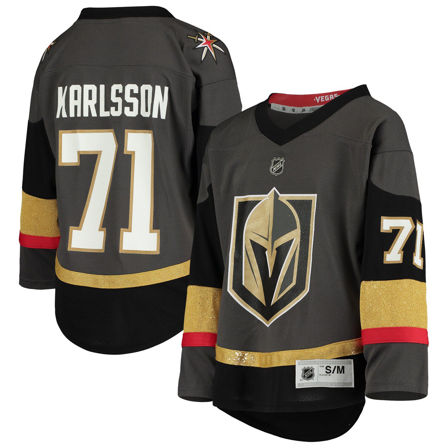 vegas golden knights home jersey