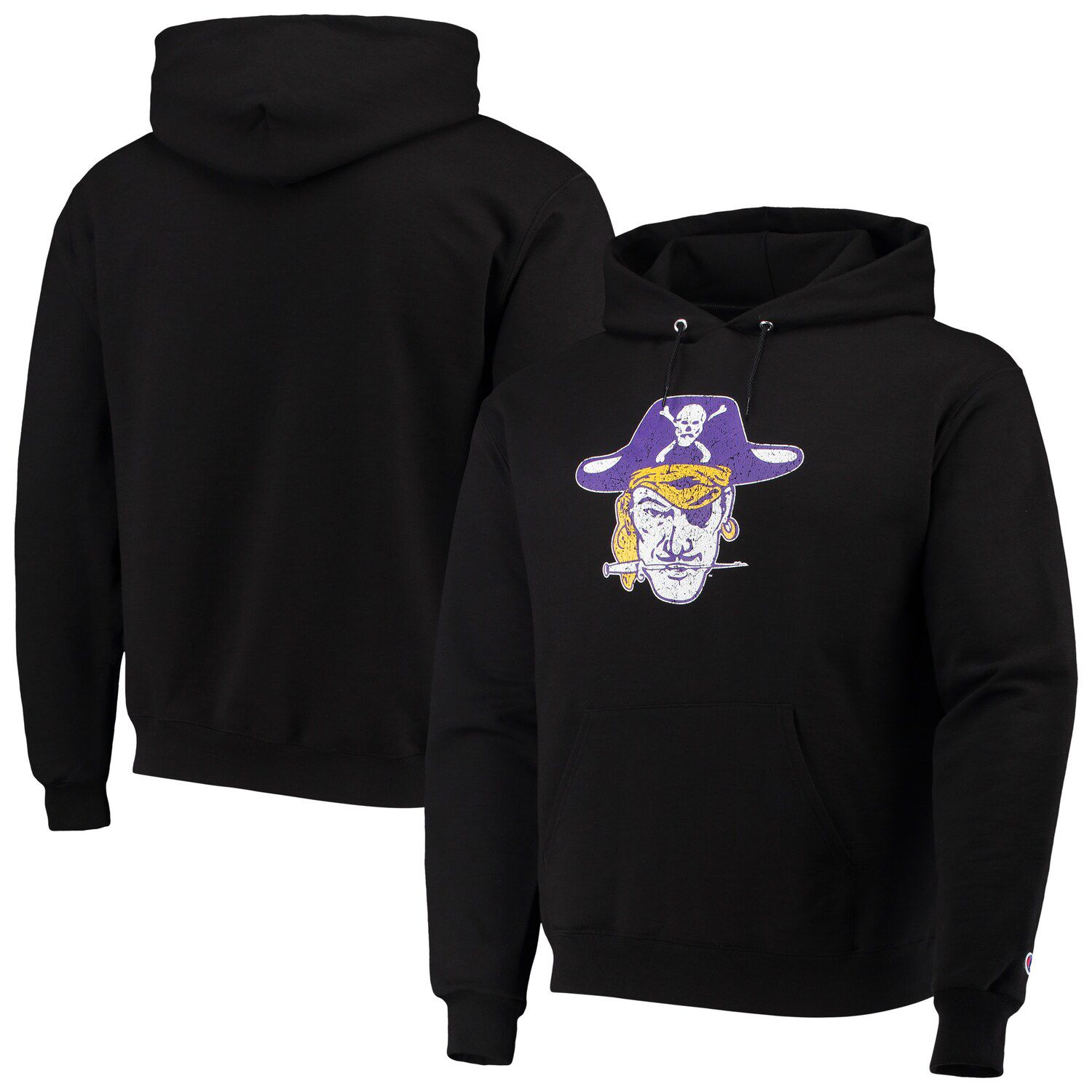 black and purple champion hoodie