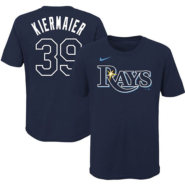 Youth Nike Kevin Kiermaier Navy Tampa Bay Rays Player Name