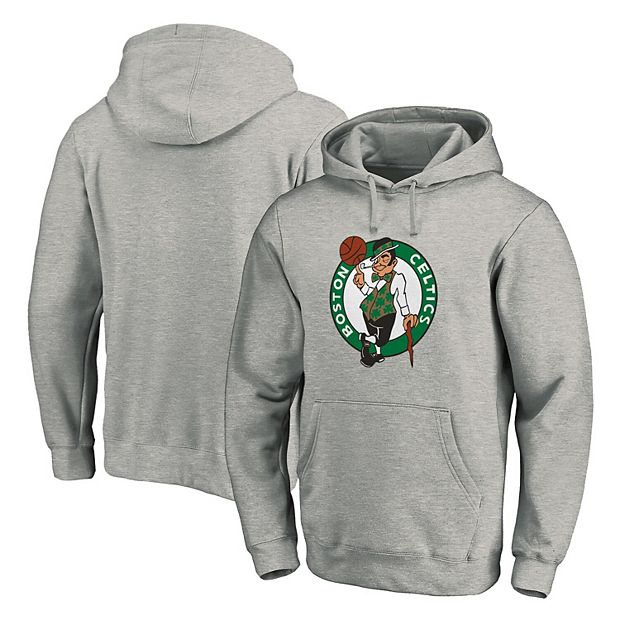 Boston Celtics Team Logo Grey Hoodie