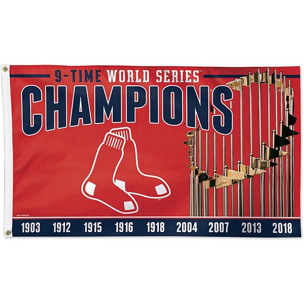 2007 Boston Red Sox World Series Champions Pennant