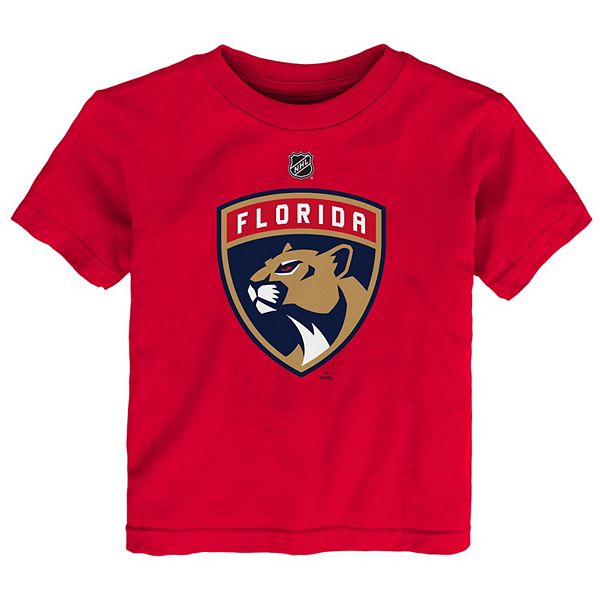 Toddler Red Florida Panthers Primary Logo T-Shirt