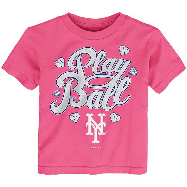 Toddler girl store mets shirt