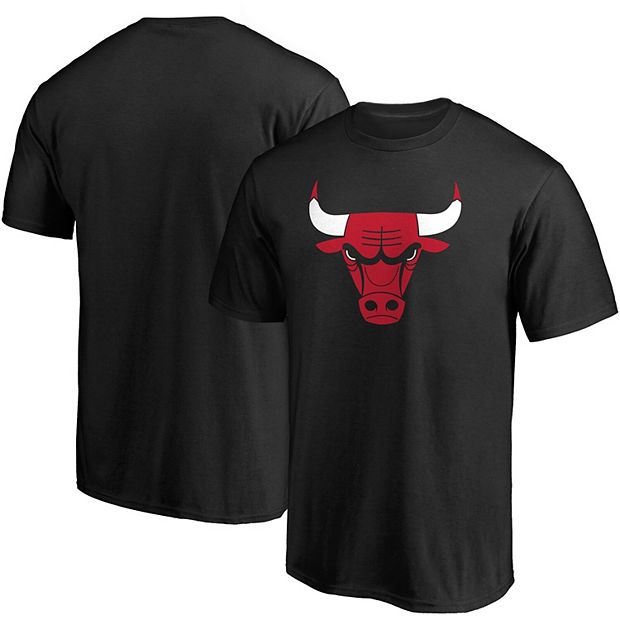 Chicago Bulls Red Primary Logo T Shirt by Adidas