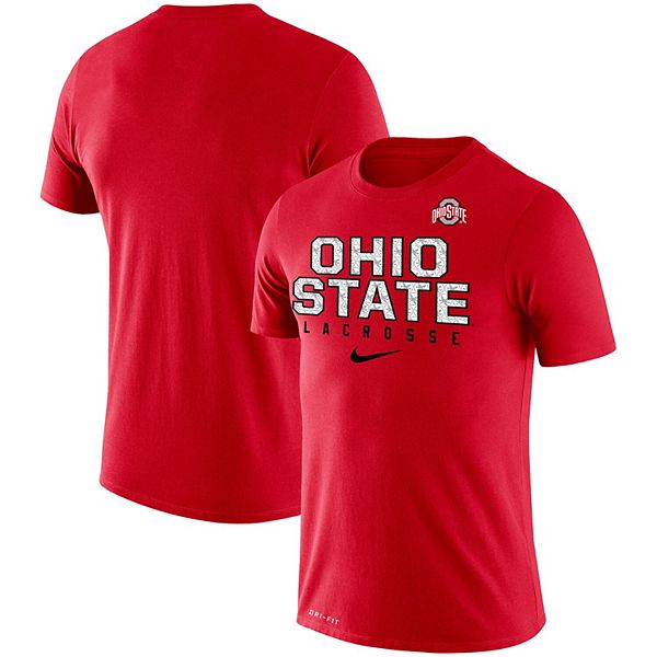 Men's Nike Scarlet Ohio State Buckeyes Lacrosse Legend 2.0 Performance ...