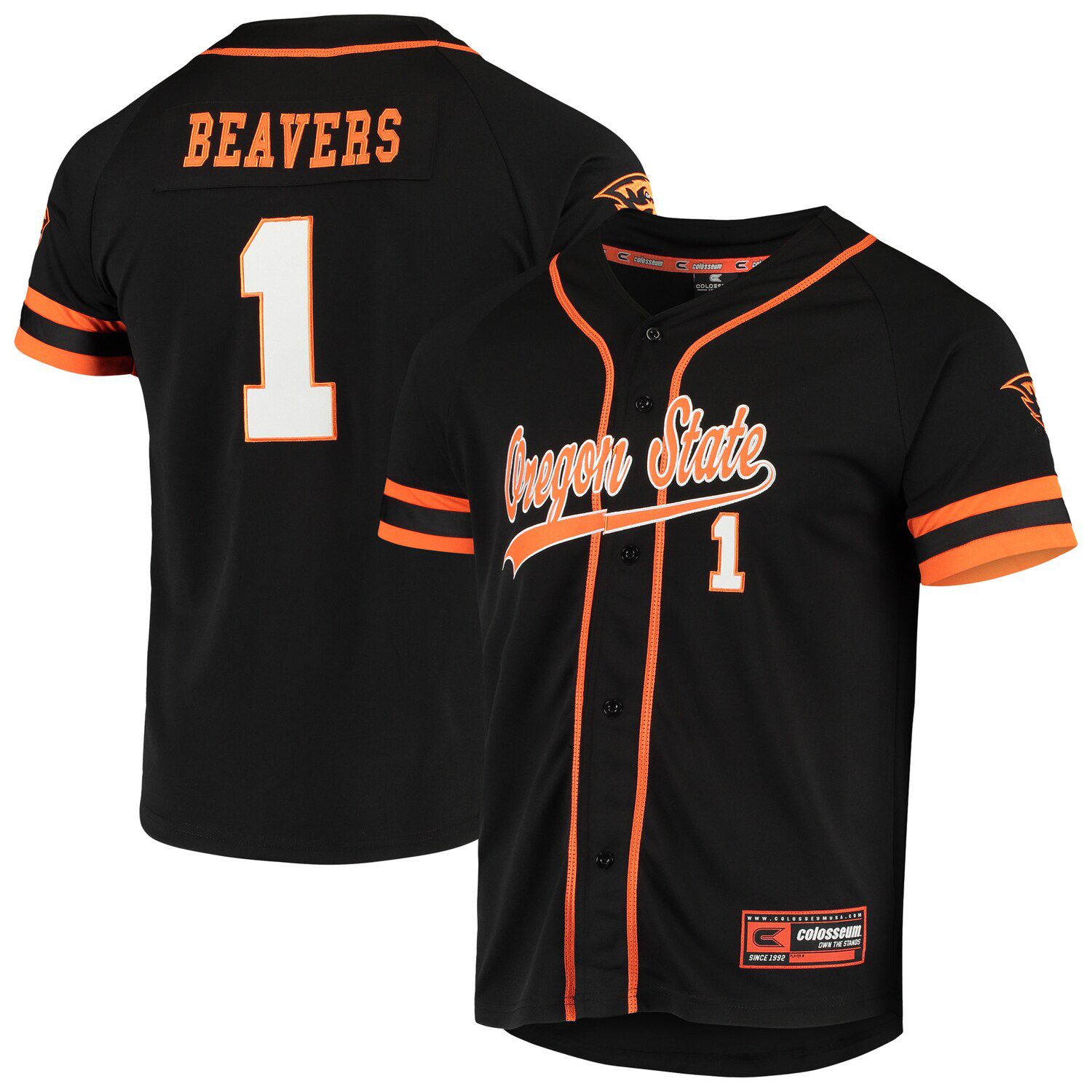 oregon state baseball jersey