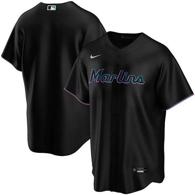 Men's Nike Gray/Black Miami Marlins Game Authentic Collection
