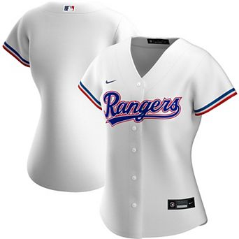Women's Nike White Texas Rangers Home Replica Team Jersey