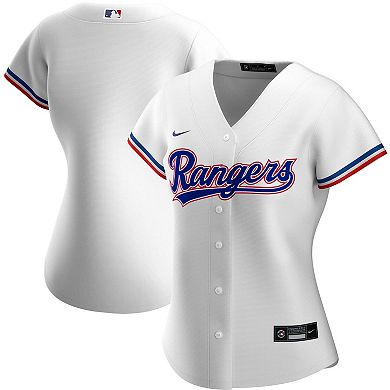 Women's Nike White Texas Rangers Home Replica Team Jersey