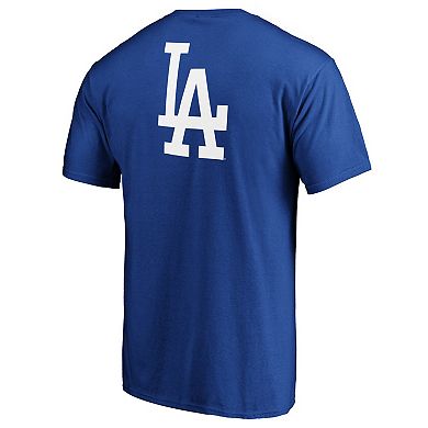 Men's Fanatics Branded Royal Los Angeles Dodgers Team Logo End Game T-Shirt