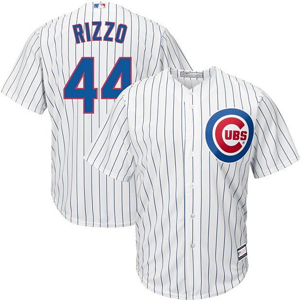 Men's Anthony Rizzo White Chicago Cubs Big & Tall Replica Player Jersey