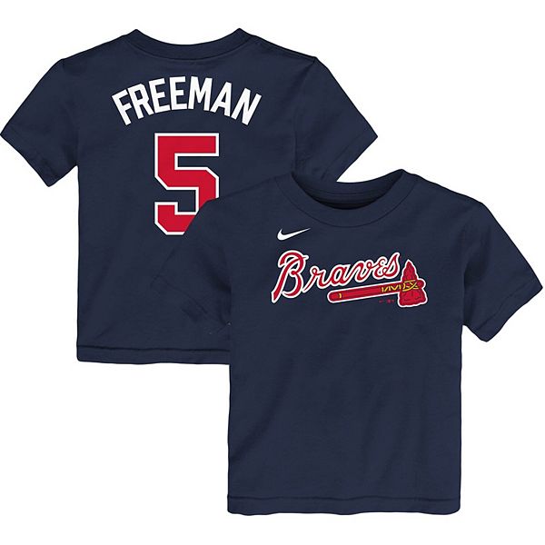 New Freddie Freeman Atlanta Braves Nike Name & Number Player T