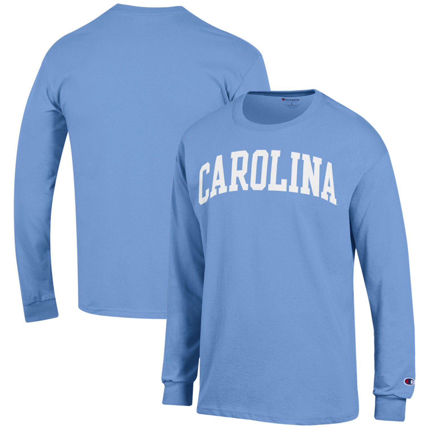 long sleeve blue champion shirt