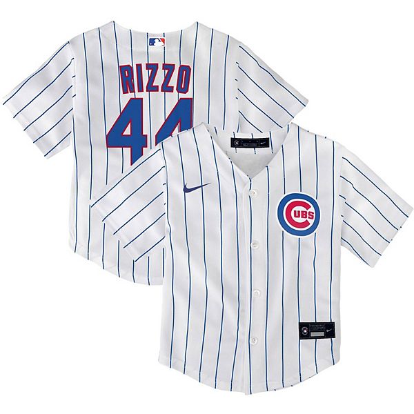 Men's Nike Anthony Rizzo White Chicago Cubs Home 2020 Replica Player Jersey