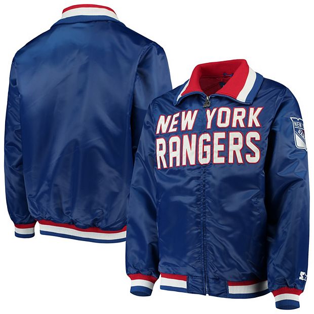 Women's New York Rangers adidas Black Snap Full-Zip Jacket