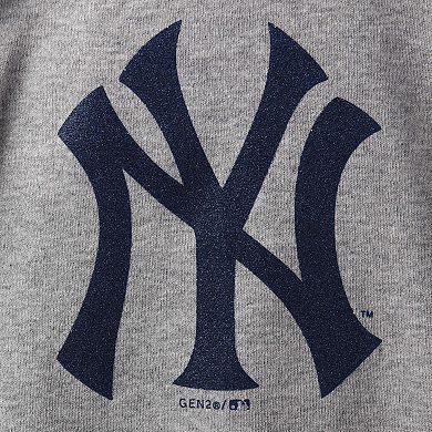 Newborn & Infant Navy/Gray New York Yankees Shining All-Star 2-Pack Bodysuit Set