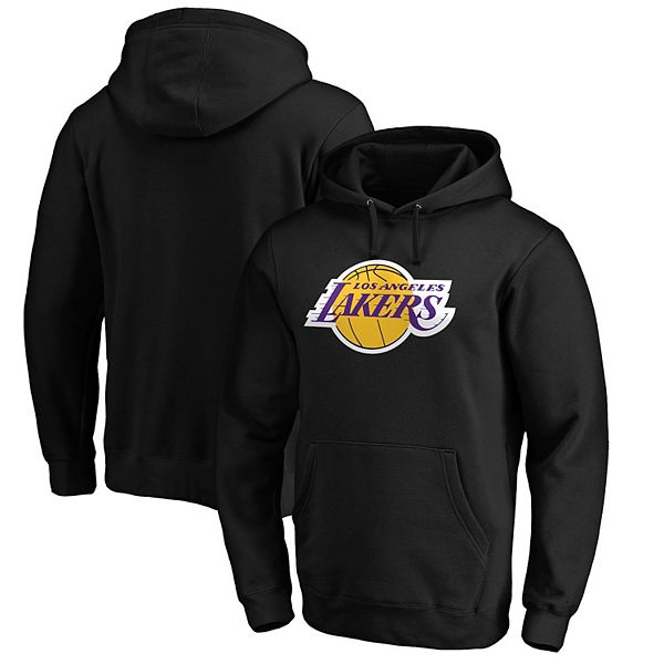 Men's Fanatics Branded Black Los Angeles Lakers Primary Team Logo ...