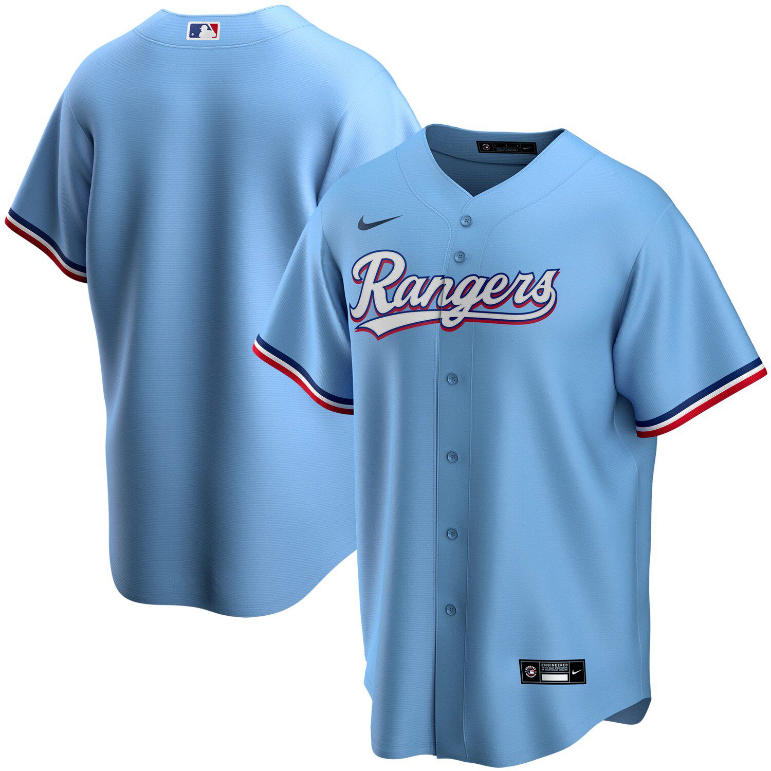 texas rangers youth jersey red