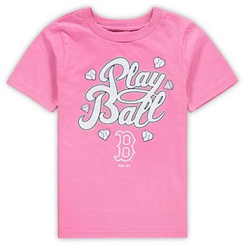 Boston Red Sox Kids PINK Poly Shirt – 19JerseyStreet