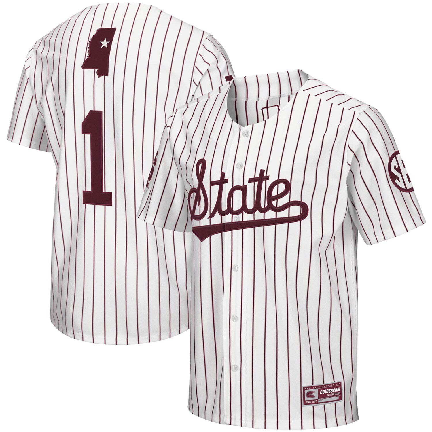 ms state baseball jersey