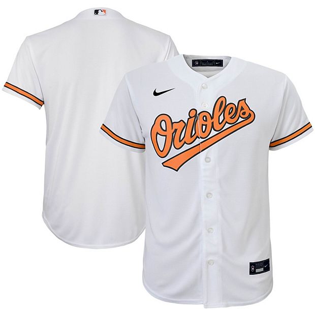Youth Nike White Baltimore Orioles Home 2020 Replica Team Jersey
