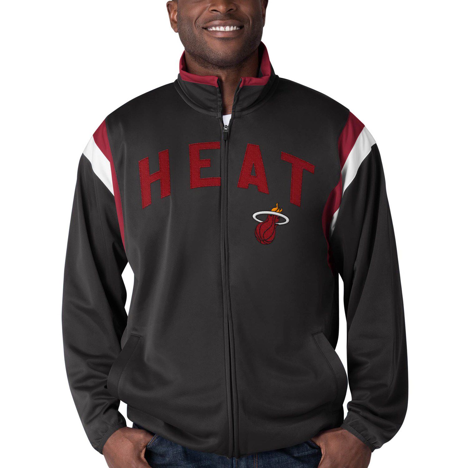 miami heat track jacket