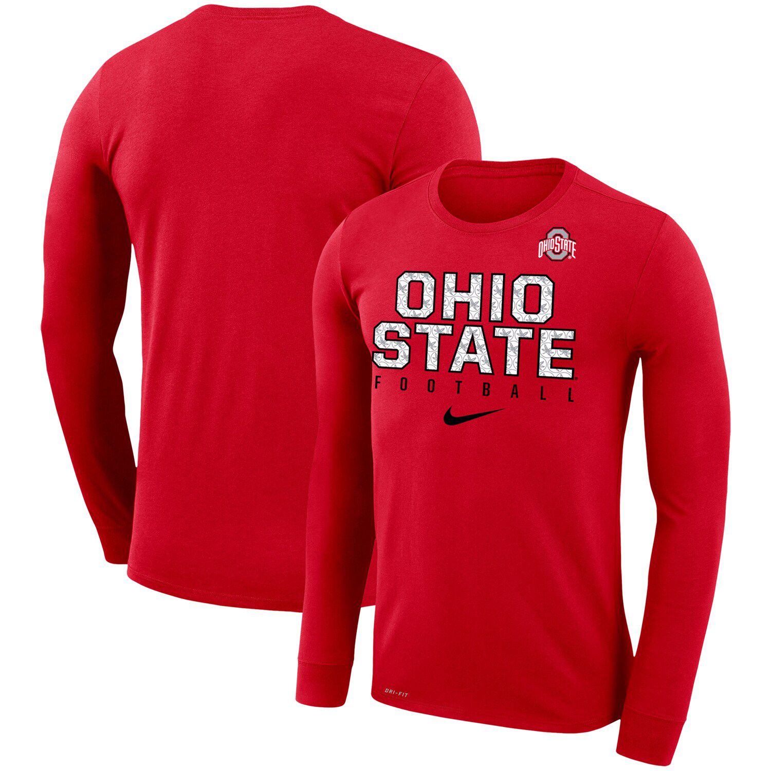 ohio state dri fit long sleeve shirt