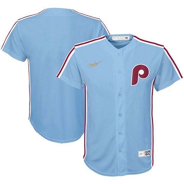 Different Phillies uniform looks: Official, alternate and throwback