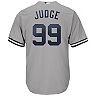 Men's Aaron Judge Gray New York Yankees Big & Tall Replica Player Jersey