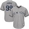 Men's Aaron Judge Gray New York Yankees Big & Tall Replica Player Jersey